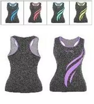 Майка женская спортивная с принтом se051