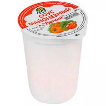 Майонезный соус соевый 500 г 10% пл/ст