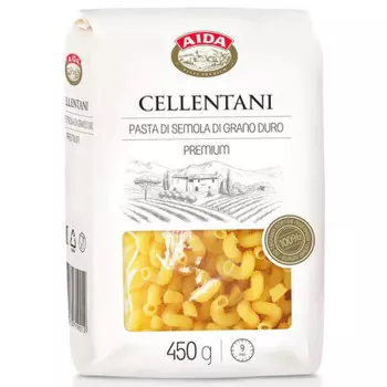 Макароны аида 450 г рожок витой