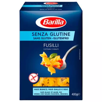 Макароны барилла 400 г фузилли без глютена