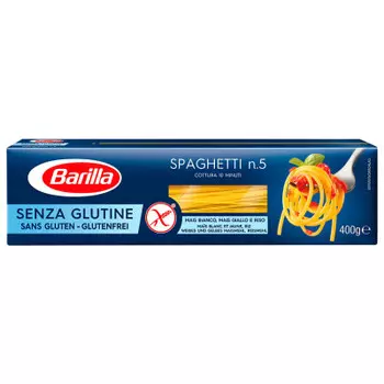 Макароны барилла 400 г спагетти без глютена
