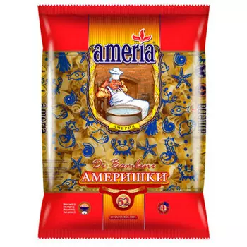 Макароны детские Ameria 400г 052