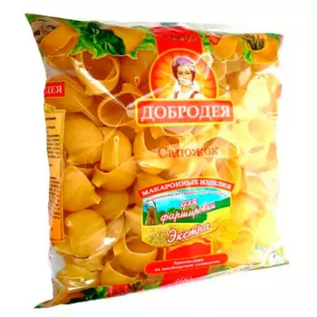 Макароны добродея 400 г сапожок
