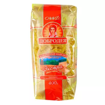 Макароны добродея 400 г спираль малая