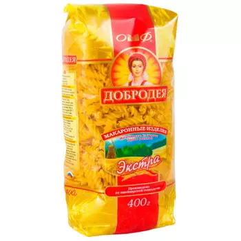 Макароны Добродея 400г пружинки