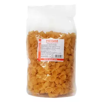 Макароны Европа 400г ракушки