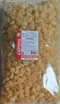 Макароны Европа 900 г ромашки