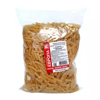 Макароны Европа перышки 900г