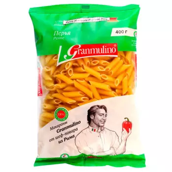 Макароны Granmulino 400г перья