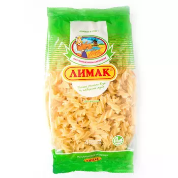 Макароны лимак в 450 г серпантин