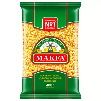 Макароны MAKFA 400г кольца