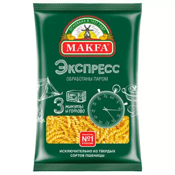 Макароны MAKFA 400г спиральки экспресс