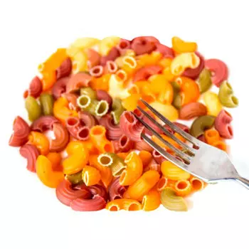 Макароны рожки цветные вес