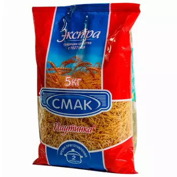 Макароны смак 5 кг вермишель