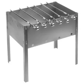 Мангал 35*25 см ройалгрилл сборный+6 шампуров