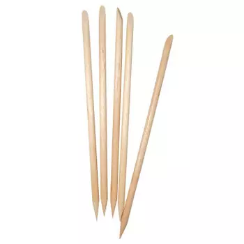 Маникюрные палочки для кутикулы 5шт деревянные
