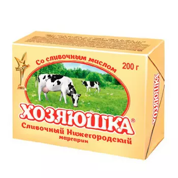 Маргарин сливочный Хозяюшка 200г