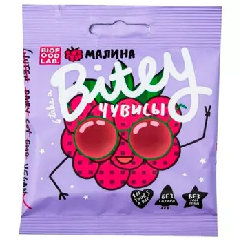 Мармелад Bitey чувисы 20г малина