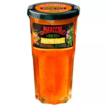 Мармелад Махеевъ 230 г облепиховый с душицей стакан