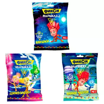 Мармелад жевательный 70г марми ФикСики МКК