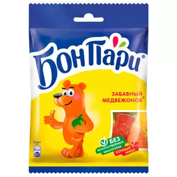 Мармелад жевательный Бон Пари 75г медведи Nestle