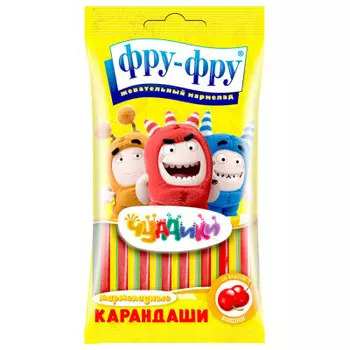 Мармелад жев. чуддики 85 г со вкусом вишни сладкая сказка