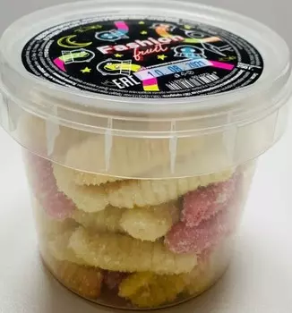 Мармелад жевательный желейный фэшн фрут мини червячки неон 250 г тм марми