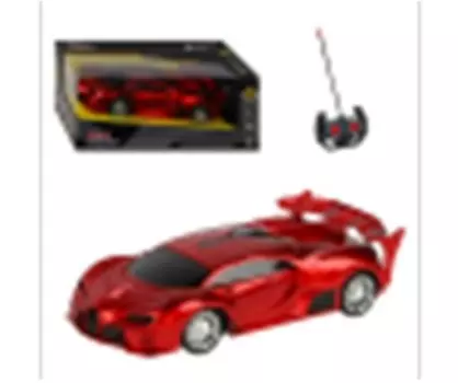Машина авто драйв 1:18 4 канала/свет красный р/у в/к jb0402935