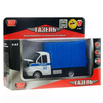 Машина Технопарк 1:72 газель спецслужбы ct11-269(g)-blc