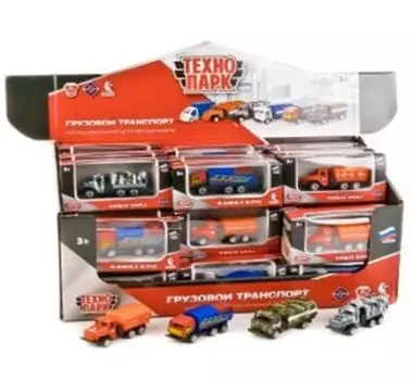 Машина технопарк 7.5 см в дисплее 167691