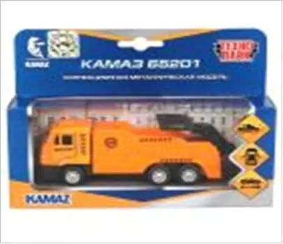 Машина технопарк камаз эвакуатор 12 см инерц металл 312422