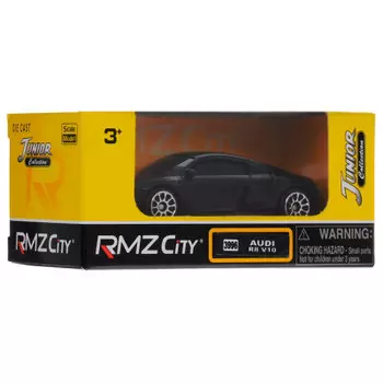 Машина Uni-Fortune Toys RMZ City 1:64 ауди r8 v10 черный