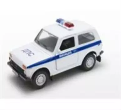 Машина велли 1:34-39 лада 4*4 полиция дпс 42386pb