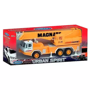 Машина Welly 1:60 Автокран 99633