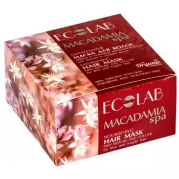 Маска д/волос эколаб 200мл питательная