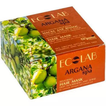 Маска д/волос эколаб 200мл восстанавливающая