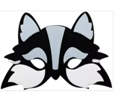 Маска детская там-там енот 169