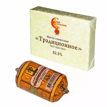 Масло традиционное 200г 82,5% стародуб