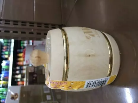 Мед 350 г акация деревянный бочонок с ободом