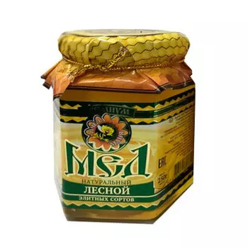 Мед лесной пчела Маня Премиум натуральный 250г