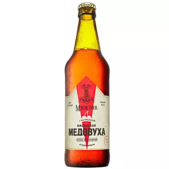 Медовуха Mjolnir 0,5л 4,7% Кровь Валькирий красный мёд ст/б