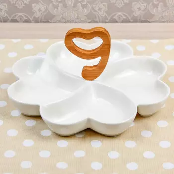 Менажница 30*30*15 см эстет сердце 4 ячейки 2682846