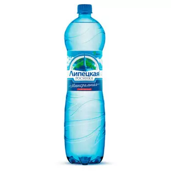 Мин.вода липецкая 1.5 л газ пл/б змв