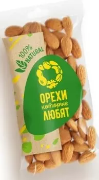 Миндаль жареный 50 г орехи которые любят