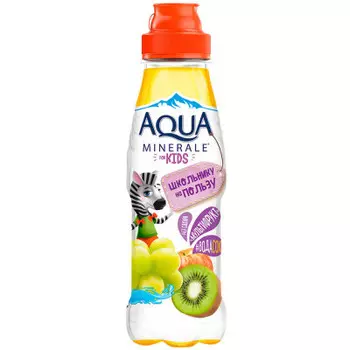 Минеральная вода Aqua Minerale kids мультифрукт 0,33л негаз пл/б