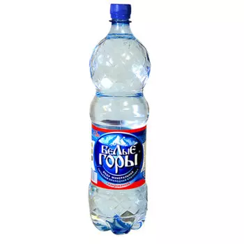 Минеральная вода Белые горы 1,5л газ