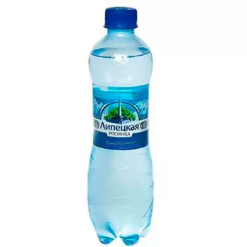 Минеральная вода Липецкая 0,5л газ пл/б