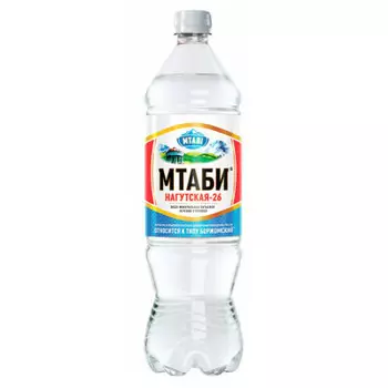 Минеральная вода Мтаби 1,25л пл/бут Старый источник
