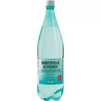 Минеральная вода Новотерская целебная 1,5л пл/б