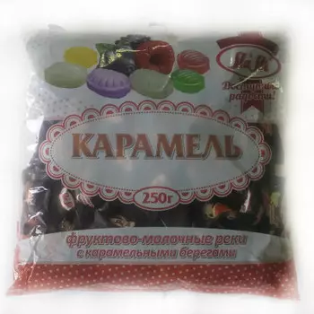 Мини- карамель леденцовая 250 г микс кф сла сти